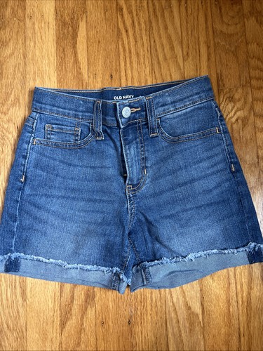 Old Navy Girls Denim Shorts Size 8 Lot Of 2 - Picture 2 of 5