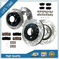 11.65 Front11.06 Rear Rotors Brake Pads For 2007 2008 2009-2011 Toyota Camry 11.65 Front11.06 Rear Rotors Brake Pads For 2007 2008 2009-2011 Toyota Camry