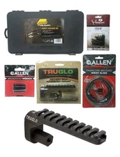 TRUGLO Picatinny Bow Accessory Mount Stabilizer Black With dditional Accessories