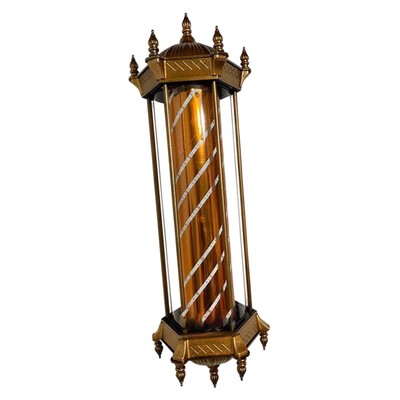 Barber Shop Pole Open Sign 3-farbiges Rotating Light Neon Signs Decor