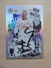 Xaver Schlager Autogramm signed TC Topps "RB Leipzig"