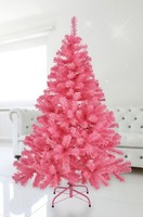 KüNstlicher Weihnachtsbaum - 120 Cm / Rosa - Deko Tannen Christ Baum Weihnachten