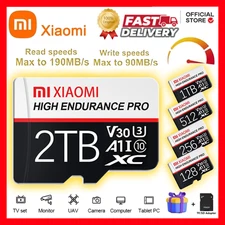 High Speed Micro SD/TF Card 2TB 1TB 512GB 256GB 128GB Memory Card U3 V30 XC A1