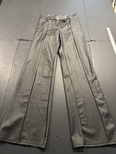 Fashion Nova Call It Even Faux Leather Dress Pants Size M