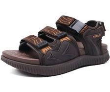 Mens Arch Support Hiking Sandals 10.5 Orthopedic Cushion Open Toe Water