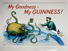 Guinness Beer Metal Sign - My Goodness My Guinness Retro Vintage Irish Stout
