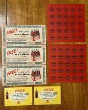 (6) Vintage Coca Cola Company Promotional Advertising Items Pennsylvania Ohio