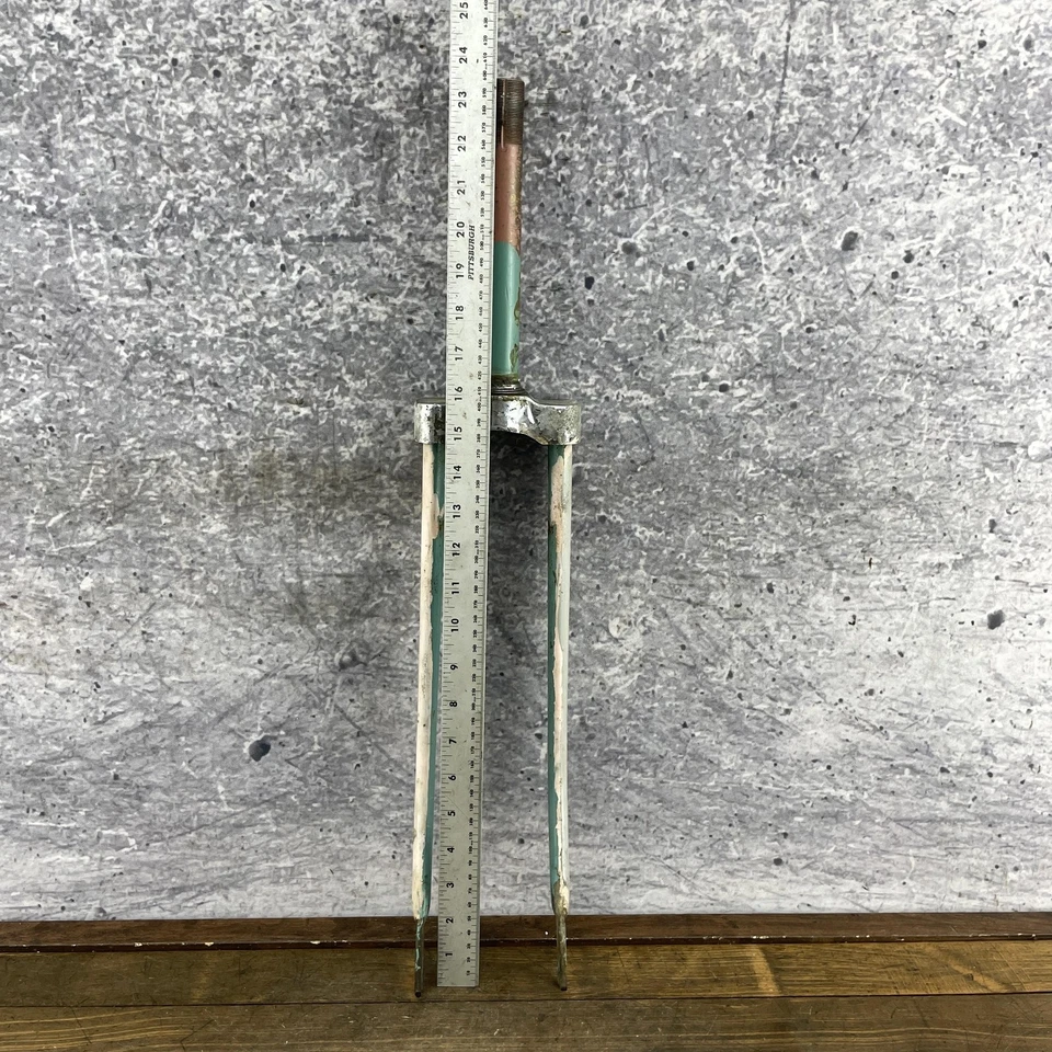 Vintage Monark 26 inch Cruiser Balloon Tire Bicycle Fork Steel Threaded  Monark - Image 4 of 4