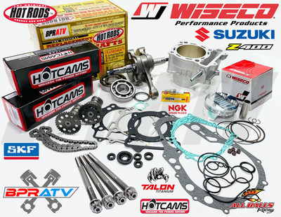 Suzuki LTZ400 LTZ 400 Hotrods Stage 2 Hotcams Big Bore STROKER Motor Rebuild Kit