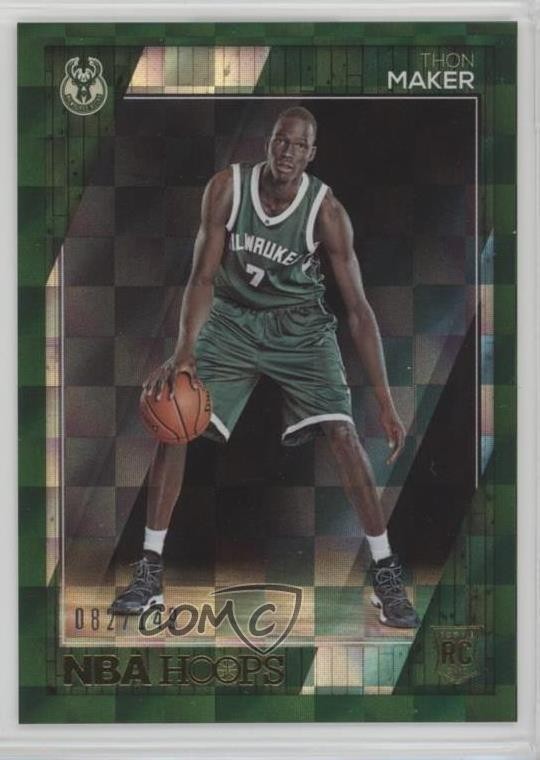 2016-17 Panini NBA Hoops Rookies Green 82/149 Thon Maker #270 Rookie RC 0ad