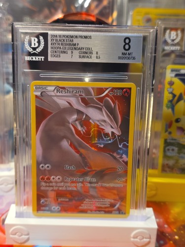 Reshiram graded BGS 8 for sale on eBay