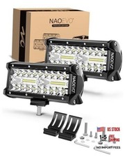7 Inch Led Light Bar 240w 24000lm Led Podsoff Roadfogdriving Lights White