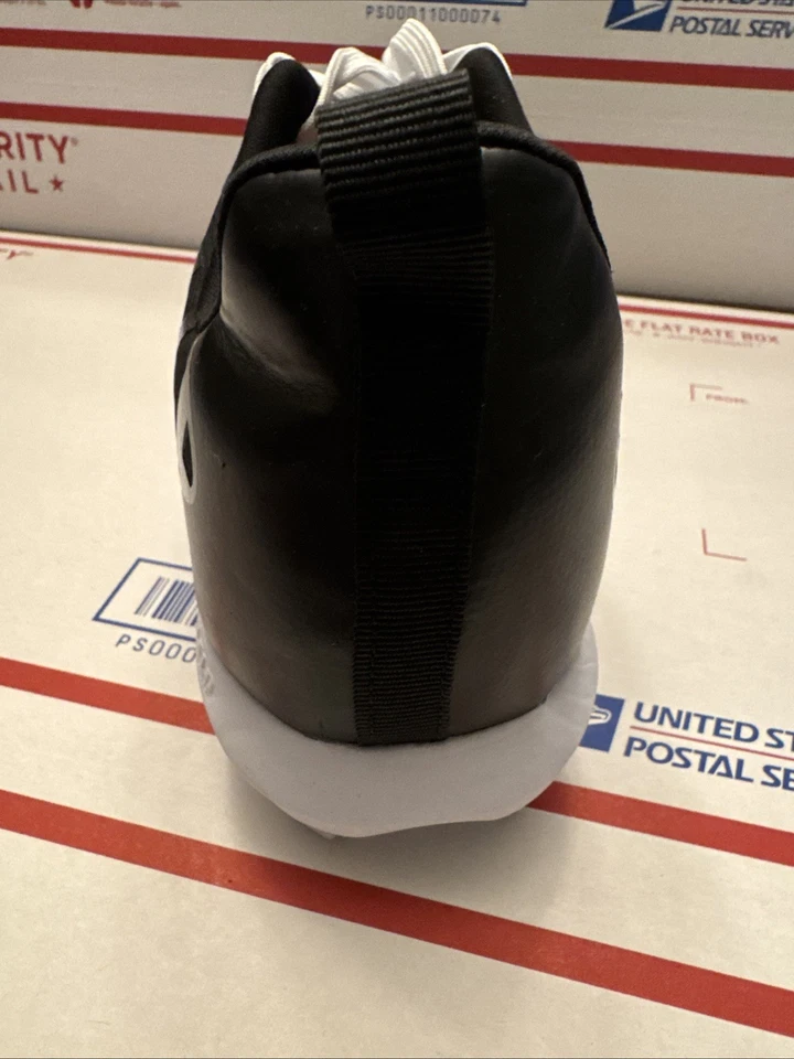 Chuteiras de beisebol Rawlings Black Savage masculinas 13 D com cadarço nova sem caixa - Imagem 3 de 4