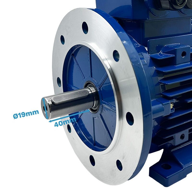 Moteur triphasé pour remplacement pompe et ventilation 2.2 kW B35