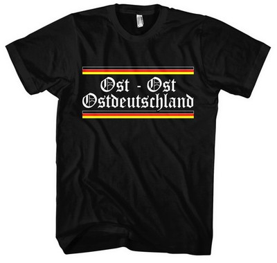 Ost   Ost Ostdeutschland T-Shirt | DDR Heimat Oldschool