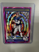 2024 Score Jim Kelly Card# 35 Numberd 181/299 Purple 