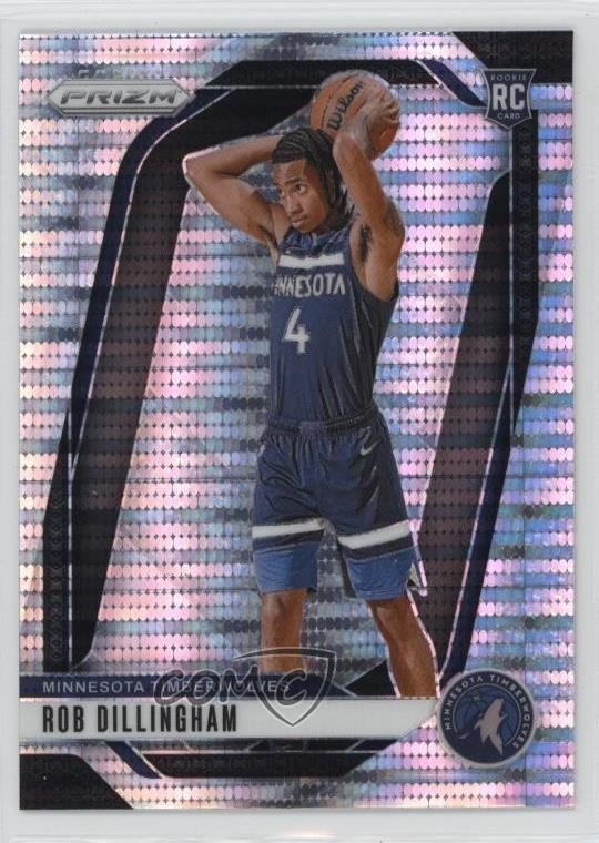 2024-25 Panini Prizm Pulsar Prizm Rob Dillingham #250 Rookie RC 1a39