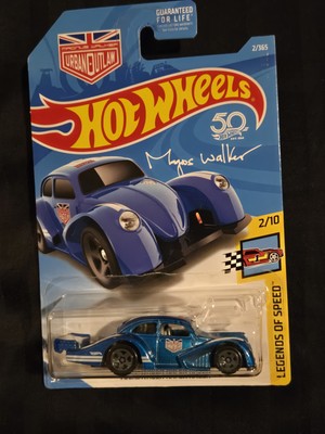   Hot Wheels Legends of Speed VW Kafer Racer Magnus Walker #2/10 #2/365 Blue