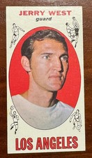 1969-70 Topps Jerry West # 90 Tall Boy HOF Los Angeles Lakers - See Description