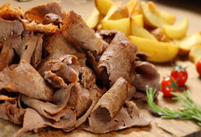 Real Doner Kebab Meat | Cut & Cooked Ready to Eat | Kebab Shop Doner | 1kg Halal