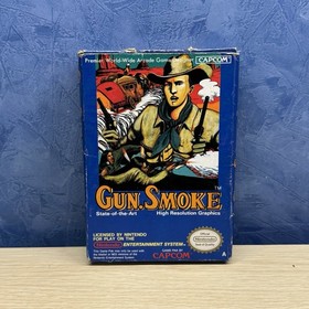 Gun Smoke Nintendo NES PAL ITA Italian Mattel PAL COMPLETE Capcom