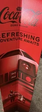 Coca-Cola Coke Star Wars Store Display R2-D2 Queen Amidala Sealed Rare 4 Shelves