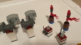 Lot Of Minifigures & Pieces From Lego 40158 Pirates Chess Set W/Both Kings