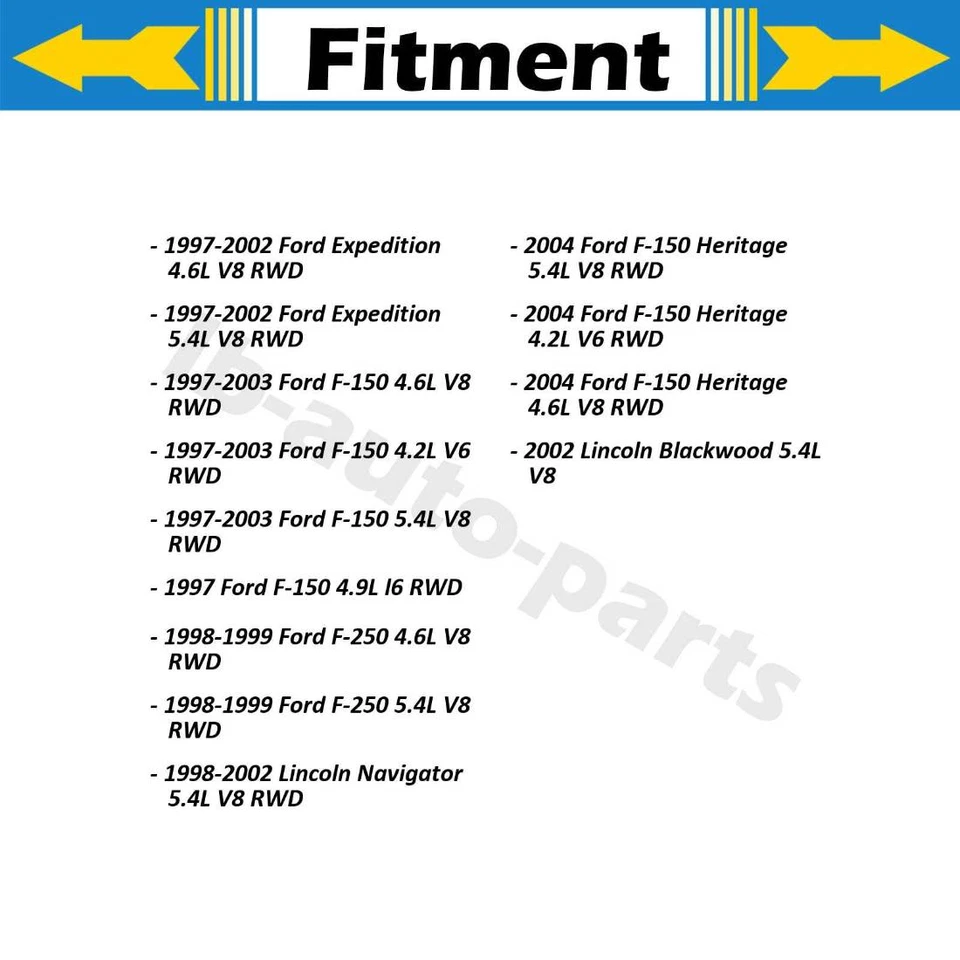 2x Barra de amarre de dirección de grado original interior delantero para Ford F-150 1997 4,9 L tracción trasera Foto 2 de 4