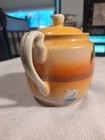 Vintage 4 1/4" HAND PAINTED  Made In Japan Sugar Bowl   Beautiful COLORFUL Sugar — photo 2