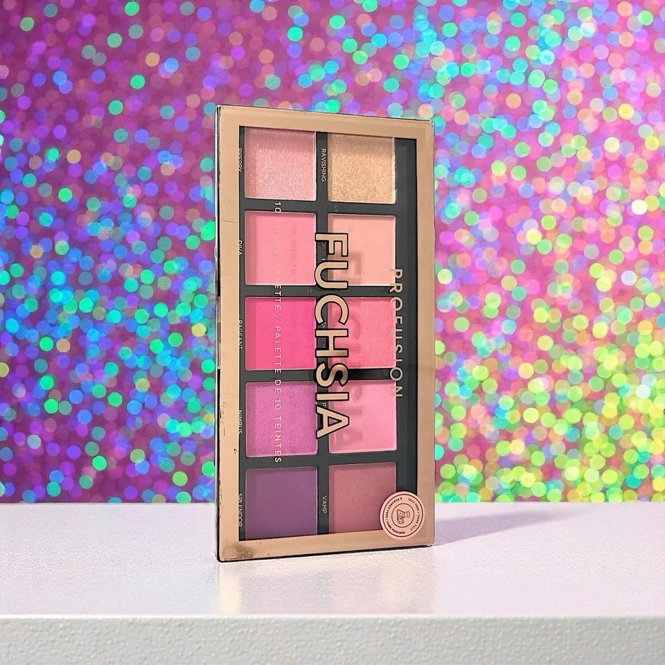 PROFUSION FUSHSIA 10 SHADE PALETTE 0.56 OZ NWOB - Image 3 of 4