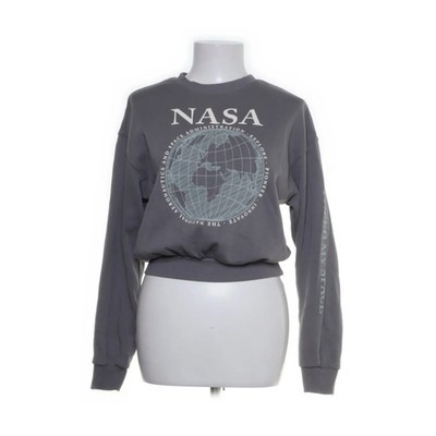 Divided by H&M, Sweatshirt, Größe: S, Grau, Baumwolle/Polyester, Print #HSj