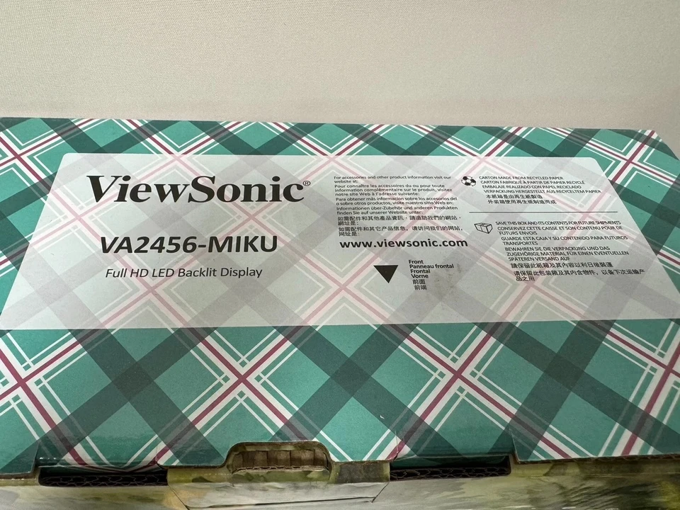 Display ViewSonic × HATSUNE MIKU 23,8 pollici. Wide ISP Full HD 5ms 2Wx2 VA24... - Immagine 3 di 4