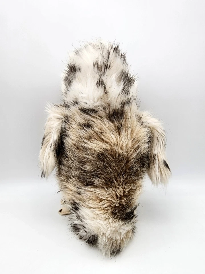 NICE STEIFF OWL 2591/22 PLUSH STANDING 8.5" TALL ORIGINAL TAGS & BUTTON AUSTRIA! - Image 3 of 4