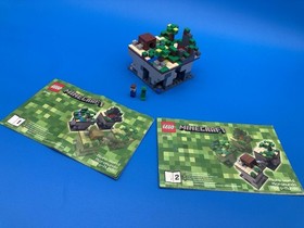 LEGO CUUSOO: Minecraft Micro World 21102 (No Box) Complete