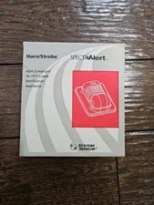 System Sensor P241575 SpectrAlert Fire Alarm Horn/Strobe RED