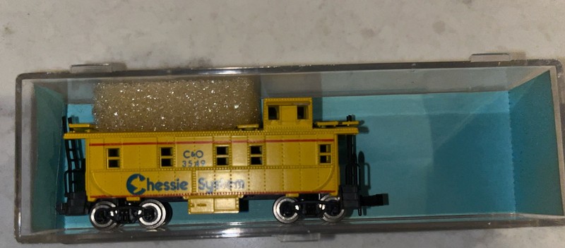 Vintage ATLAS C&O Chessie System Caboose w/ Box 3574-300 NIB
