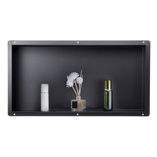 Shower Niche, 13 x 25 x 4 inch Frameless Recessed Wall Niche, Heavy-duty Stainle