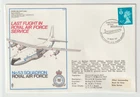 3/5/1977 UK GB Flown Cover - No 53 Squadron - Last Flight in Royal Air Force Ser