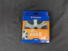 Verbatim DVD-R 4.7GB 8X DigitalMovie Surface Bulk Box Pack Of 10 Model 97946