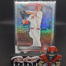 2025 Bowman Draft #BDC-109 Mason Neville Chrome Mojo Refractor