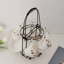 Metal Mug Tree Holder Stand Coffee Mug Tree Holder Countertop for Counter