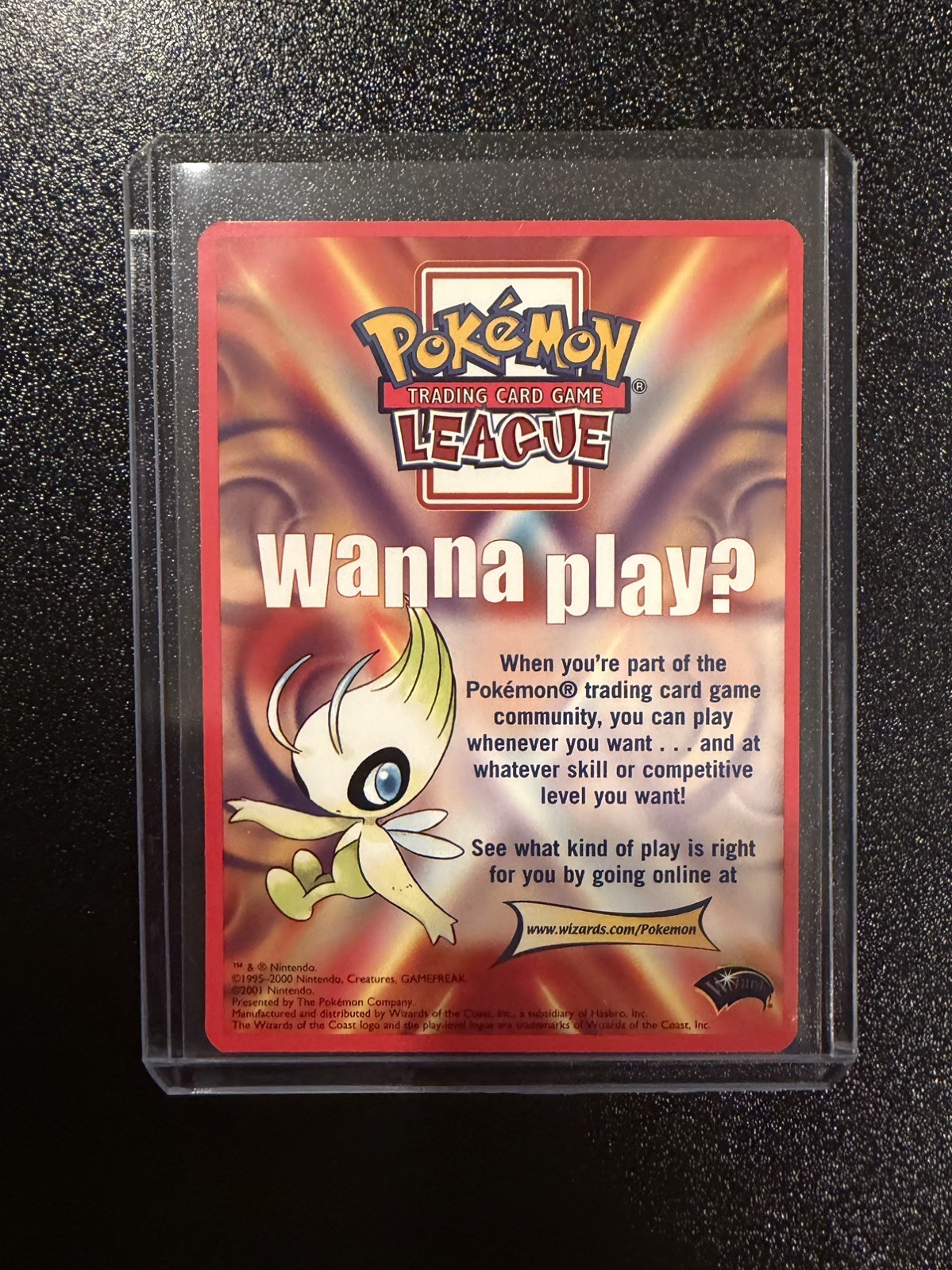 2001 POKEMON CENTER WOTC PROMO BLACK STAR #41 LUCKY STADIUM-N.Y INSERT ONLY(10)