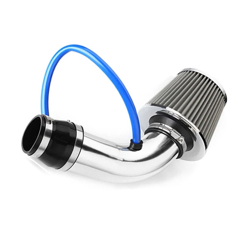Sistema de mangueira de fluxo de energia de indução tubo de filtro de entrada de ar frio conjunto de acessórios para carro - Imagem 3 de 4