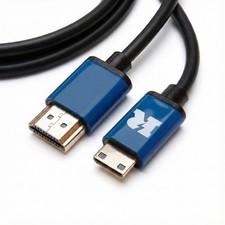 5m HDMI Mini Type C Male to Standard HDMI Male Cable Lead Full HD TV 1080p