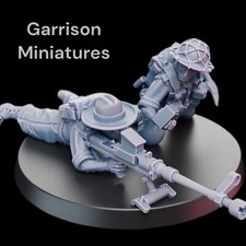 WW2 Pacific Theater Australian Army Anti-Tank Unit X3 Wargames Collectors 28mm