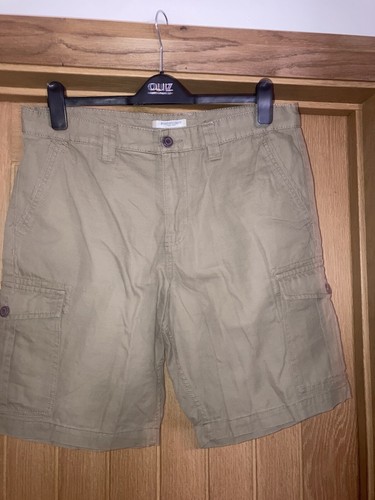 George Boston Crew Stone Chino Utility Shorts W34