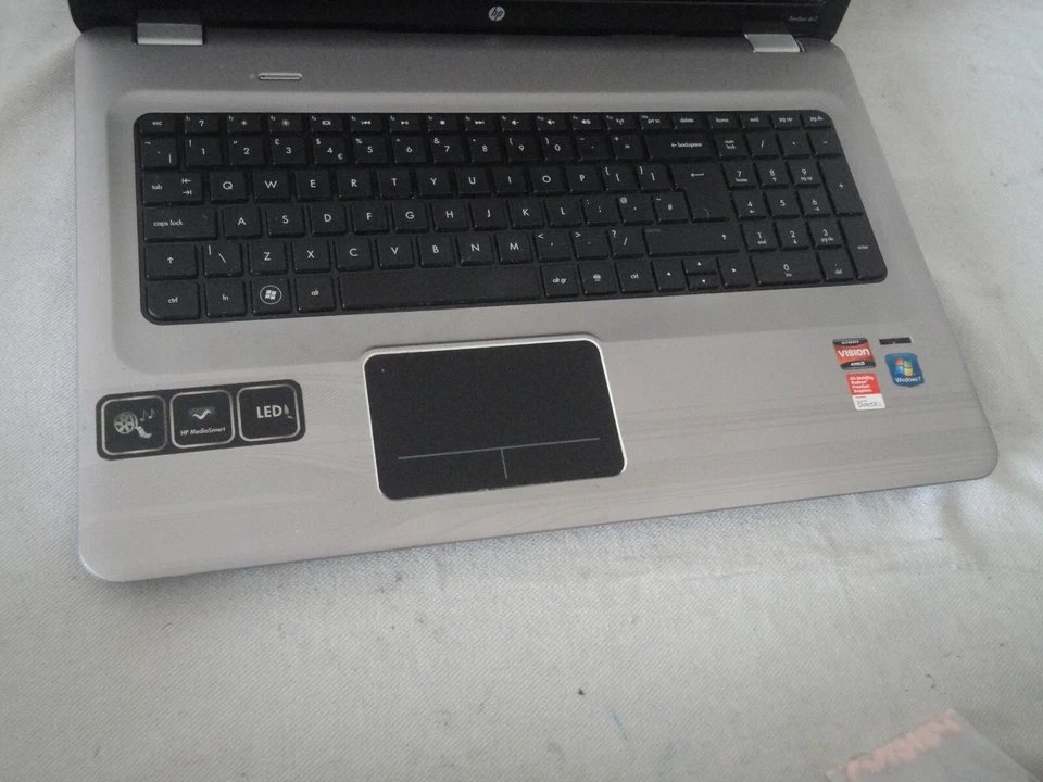 Hp Pavilion DV7 Phenom II P920 Quad Core  17.3" Windows 7 Laptop 1Tb HDD 8Gb Ram - Image 4 of 4