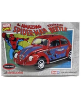 Amazing Spider-Man Volkswagen VW Bug Beetle Model Kit Polar Lights Marvel New