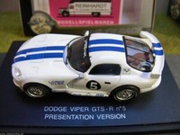 1/43 Uh 603007 Dodge Viper GTS-R #5 Presentation Version