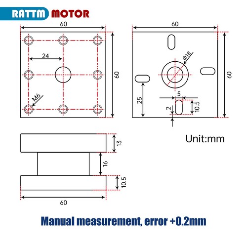 Portautensili quadrato WM210V-212 CD-210V metallo portautensili accessori parte - Foto 7 di 7